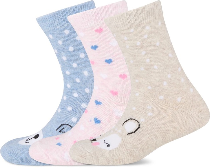 Kids Mädchen Socken 3-Teilig Socken