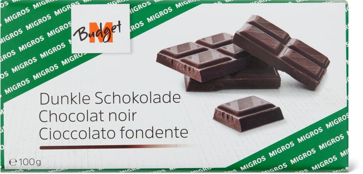M-Budget Dunkle Schokolade