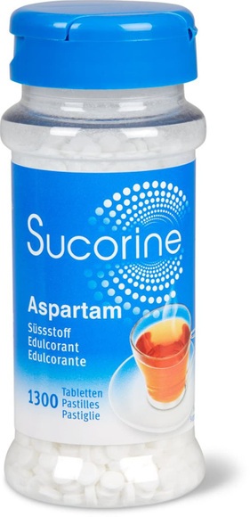 Sucorine Süssstoff auf Grundl.Aspartame