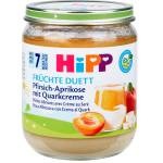 Bio HiPP Pfirsich Aprikose mit Creme