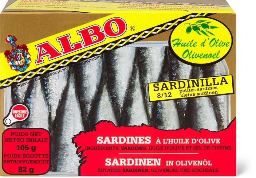Albo Sardinillas in Olivenöl