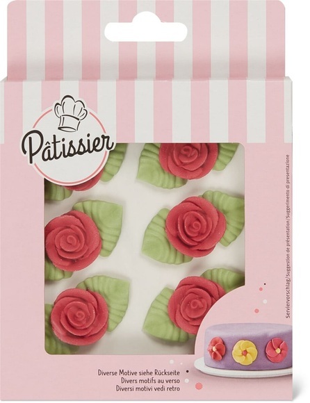 Patissier Blumen Zucker-Dekoration