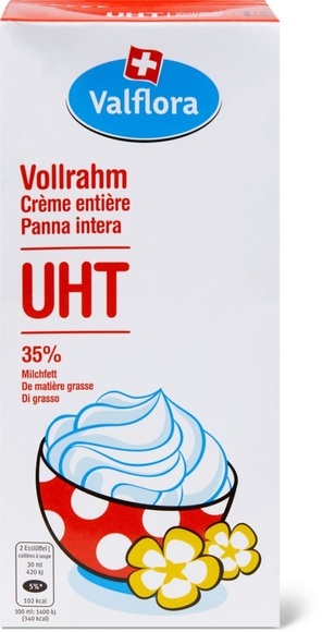 Valflora Vollrahm UHT