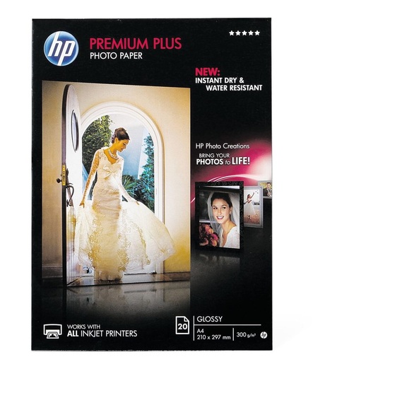 HP HP Premium Plus Photo-Papier 300g/m2 A4 weiss