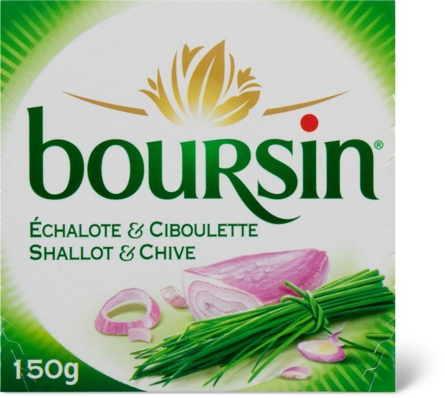 Boursin Schalotten&Schnittlauch 150g
