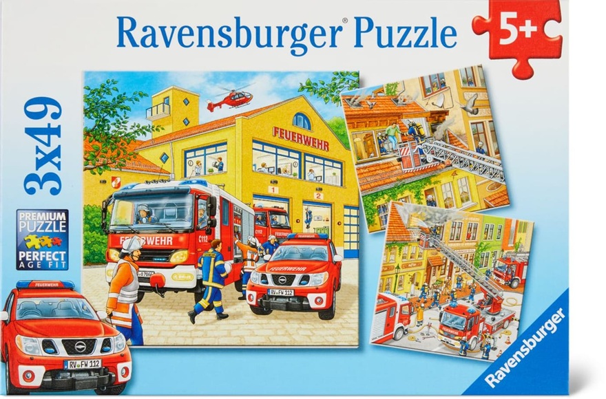 Feuerwehreinsatz Ravensburger Puzzle