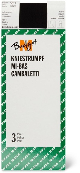 M-Budget Damen Kniestrümpfe