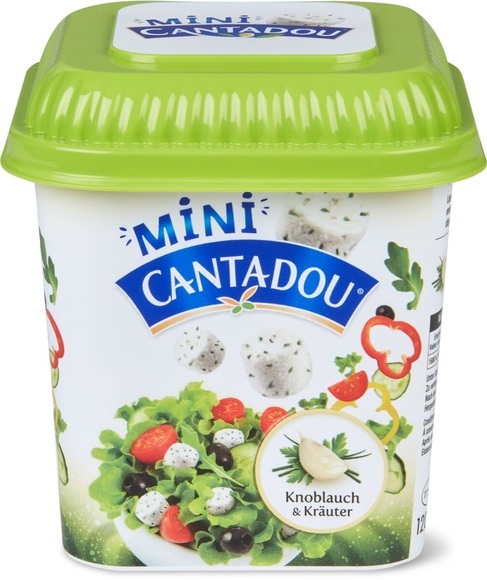 Cantadou Mini Kräuter, Knoblauch