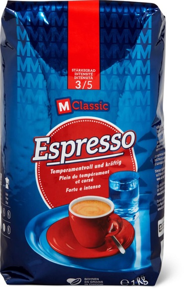 M-Classic Espresso Bohnen 1kg