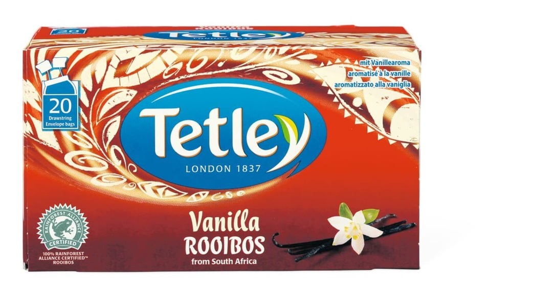 Tetley Red Tea Rooibos Vanilla