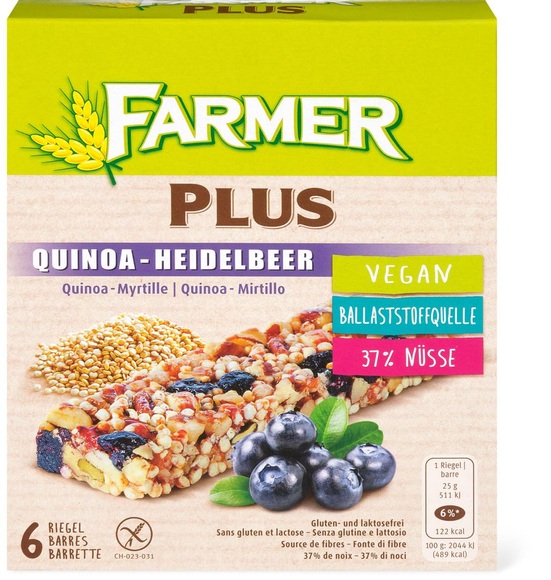 Farmer Plus Quinoa-Heidelbeer