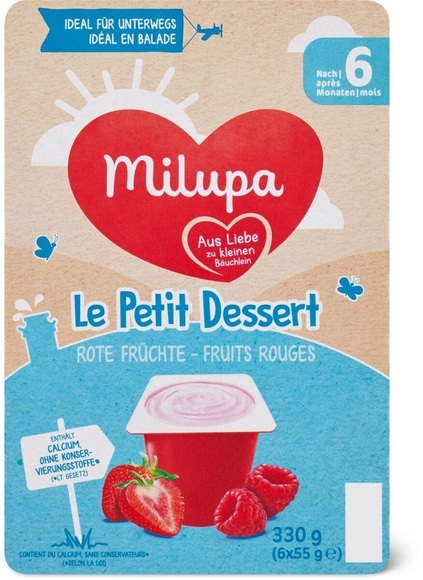 Milupa le Petit Dessert Rote Früchte