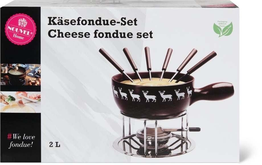 Nouvel Fondue-Set, 9-tlg.