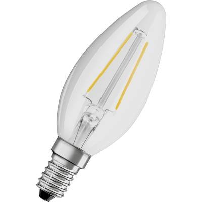 OSRAM LED EEK A++ (A++ - E) E14 Kerzenform 2.5 W = 25 W Warmweiß (Ø x L) 35 mm x 100 mm 1 St.