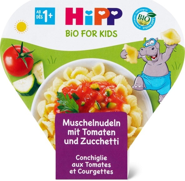 HiPP Nudeln Tomaten Zucchini