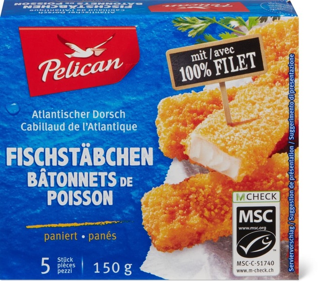 Pelican MSC Dorsch Fischstäbchen