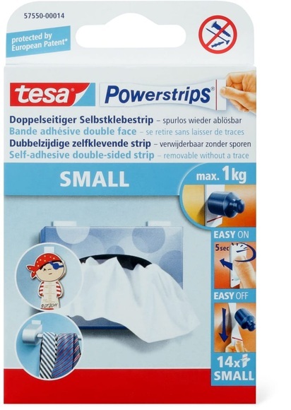 Tesa Powerstrips klein