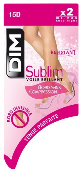 DAMEN KNIESTRÜMPFE DIM braun