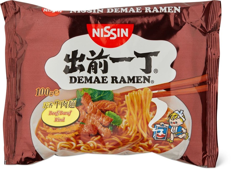 Nissin Instant Ramen Noodle Soup Rind
