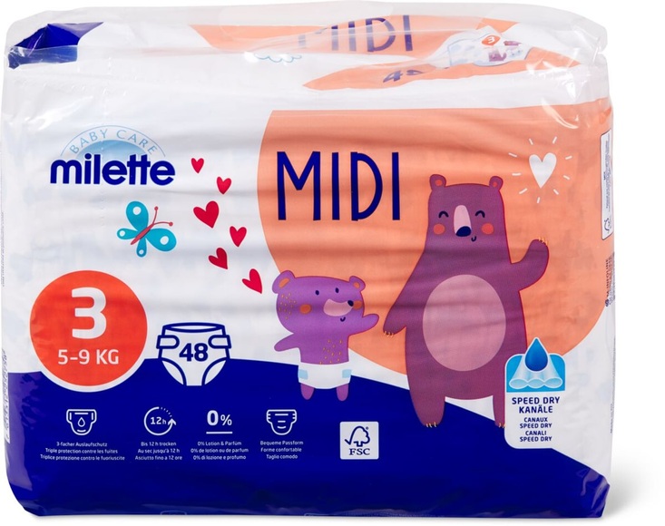 Milette Midi 3, 5-9kg