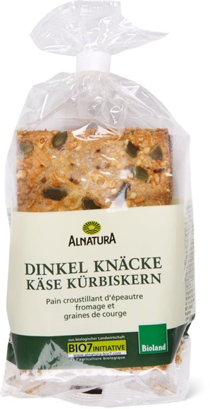 Alnatura Käse-Kürbiskern-Knäcke