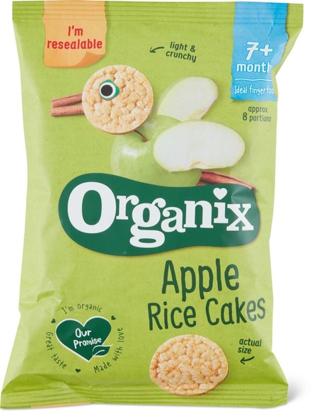 Organix Reiswaffeln Apfel