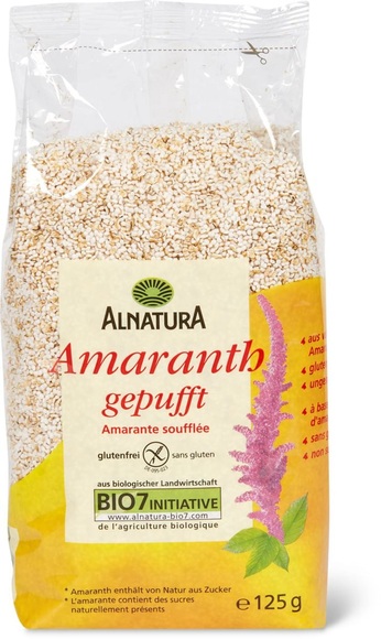 Alnatura Amaranth gepufft