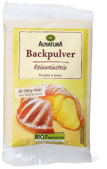 Alnatura Backpulver Reinweinstein