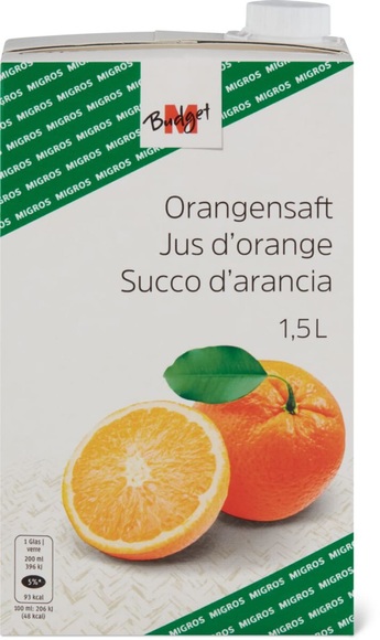 M-Budget Orangensaft