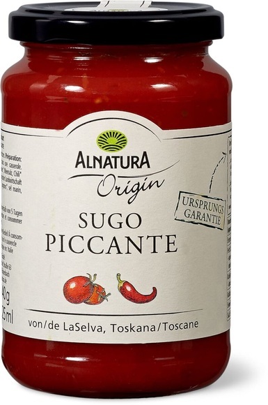 Alnatura Sugo Piccante 340g