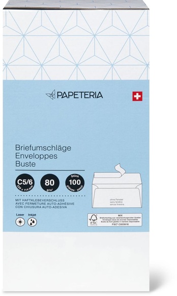 Papeteria C5/6 Briefumschläge