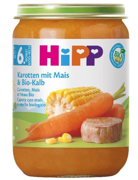 Hipp Karotte Mais Kalb