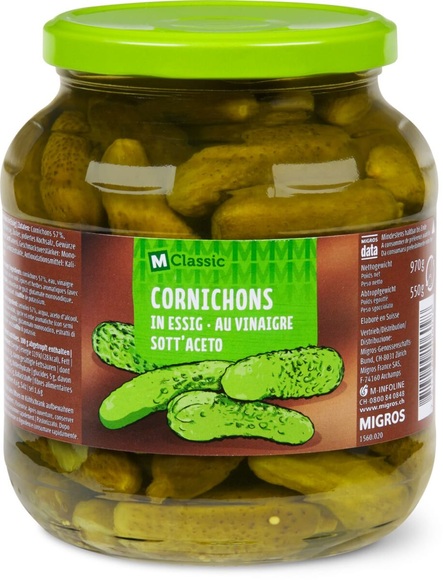M-Classic Cornichons