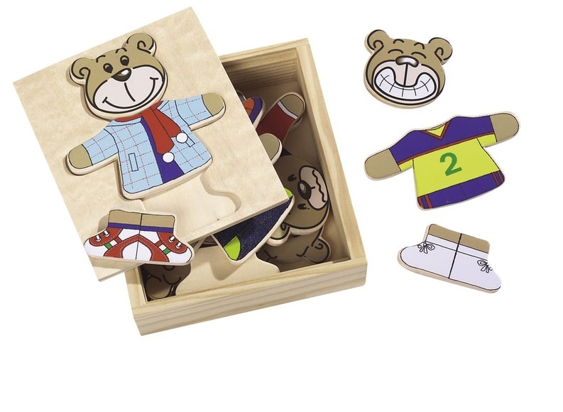 Eichhorn Holzpuzzle Bär 20 Stück
