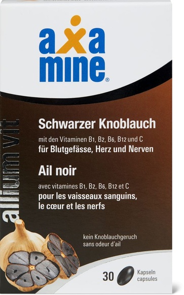 Axamine schwarzer Knoblauch
