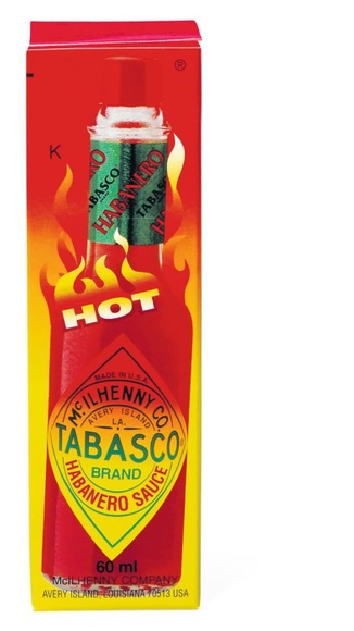 Tabasco Habanero hot