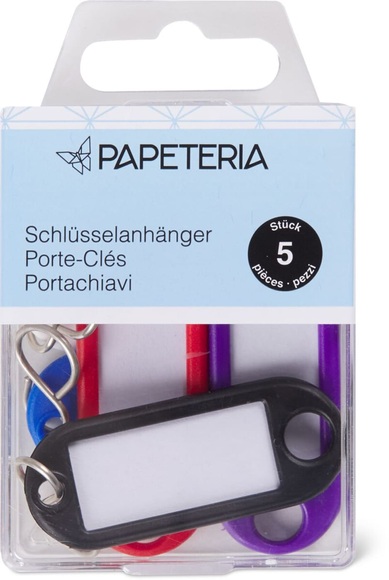 Papeteria Schlüsselanhänger 5stk