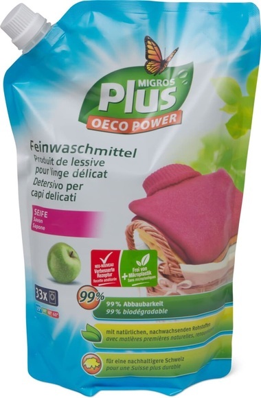 Migros Plus Feinwaschmittel 1.5L