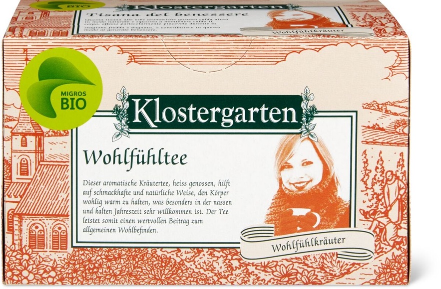 Bio Klostergarten Wohlfühltee