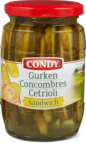 Condy Gurken-Sandwich