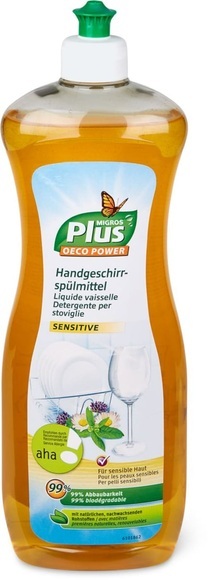 Migros Plus aha! Geschirrspülmittel