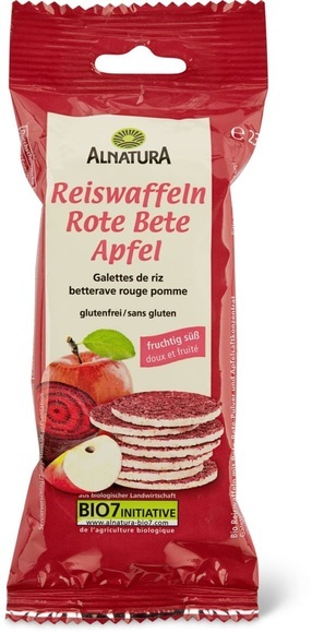 Alnatura Reiswaffel Rote Bete/Apfel