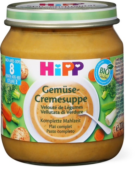HiPP Gemüse-Cremesuppe