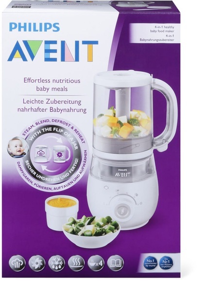 Avent Dampfgarer und Mixer