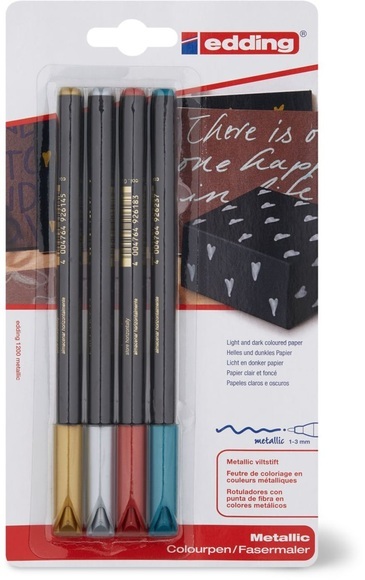 Edding Edding Fasermaler 1200 Metallic