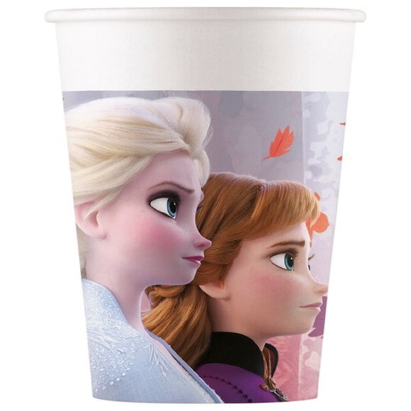 Disney die Eiskönigin 2 Pappbecher, 8 Stück