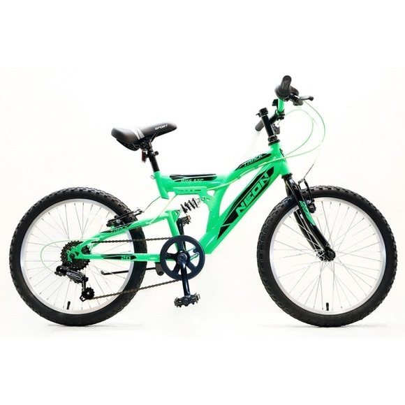 20 Zoll Kinderfahrrad Neon MTB Boy
