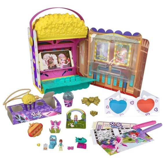 Mattel GVC96 Polly Pocket Un-Box-It Spielset