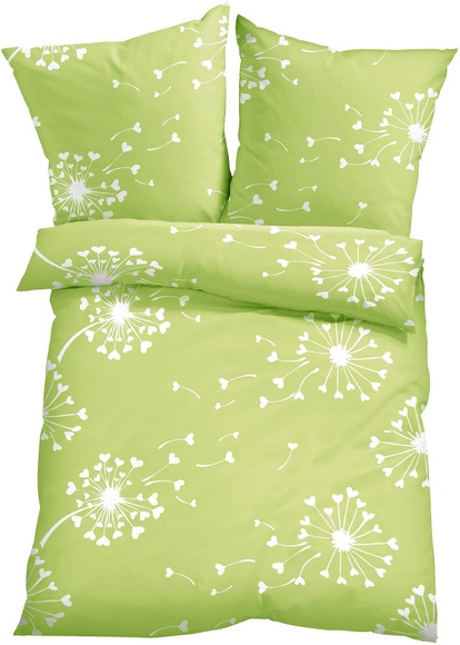 Bettwäsche mit Pusteblumen