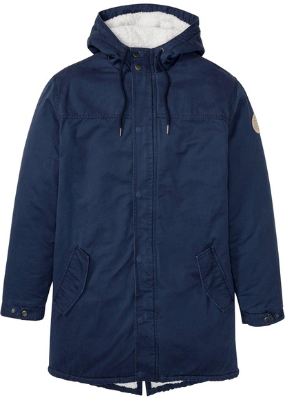 Parka mit Fellimitat-Futter